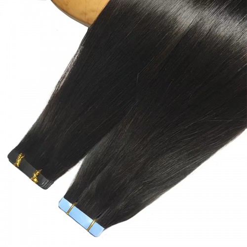 Human Hair Tape In Extensions Straight（20pcs/set） | Human Hair Wig | Lace Front